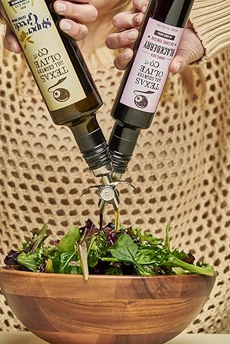 Miniatura 3 de Texas Hill Country Olive Co - Aceite de oliva extra virgen súper griego, aceite de oliva gourmet AOVE prensado en frío, rico y afrutado, perfecto
