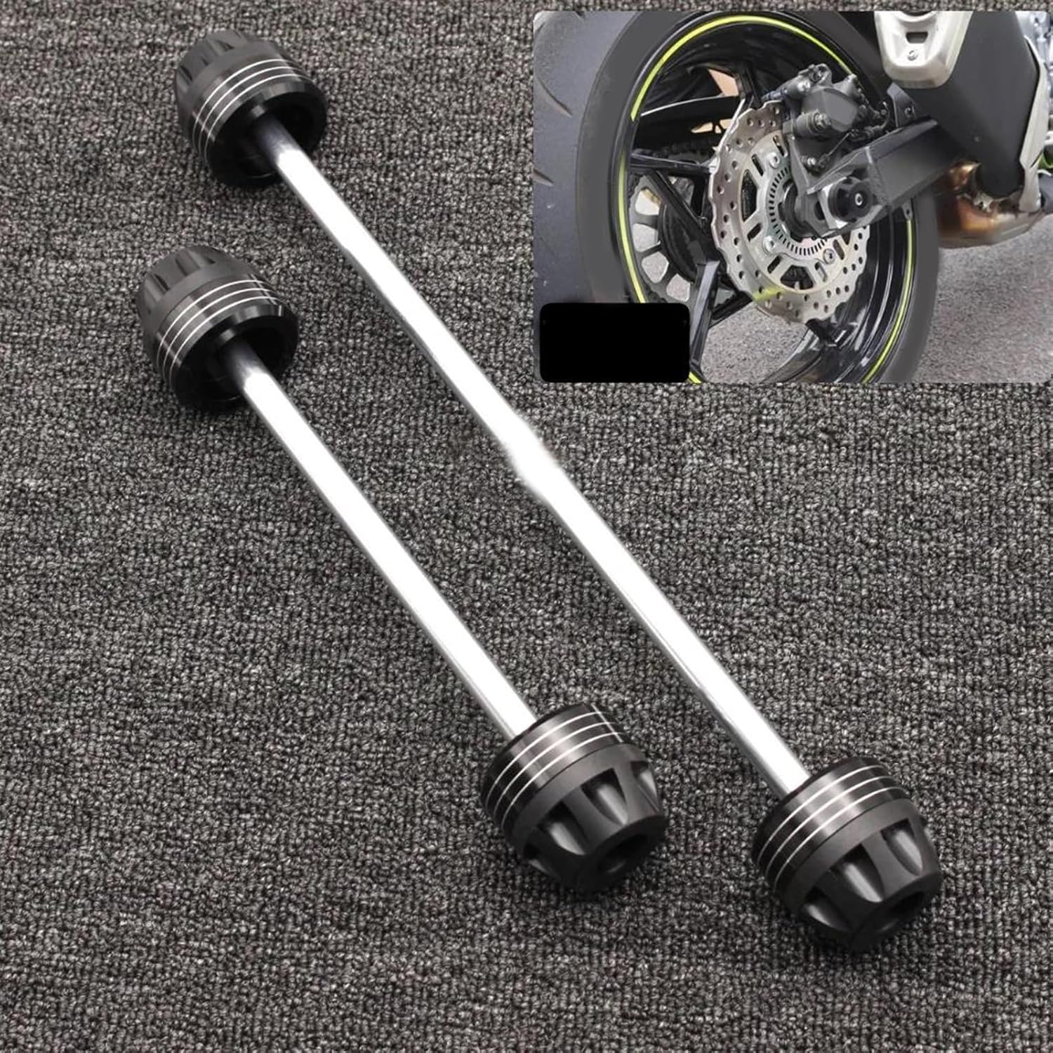 クラッシュ スライダー ホイール プロテクター 落下保護 に適合するニンジャZX10R ZX-10R 2006 2007 オートバイ