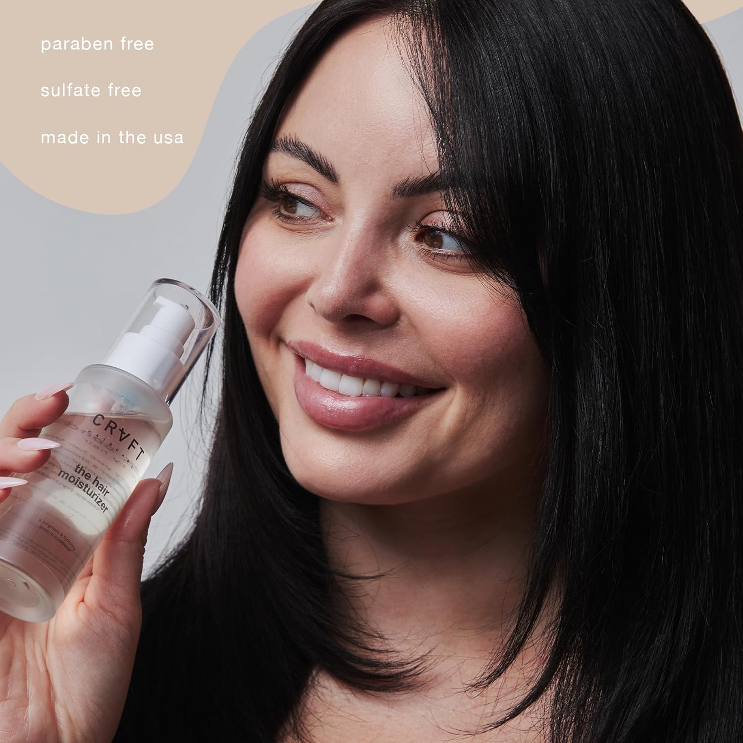 CRVFT Daily Leave-in Conditioner for Women [OIL] | Hair Serum/Moisturizer | For Dry and Damaged Hair | Anti Frizz Argan Oil Serum Scented [3.38oz] - Image 6