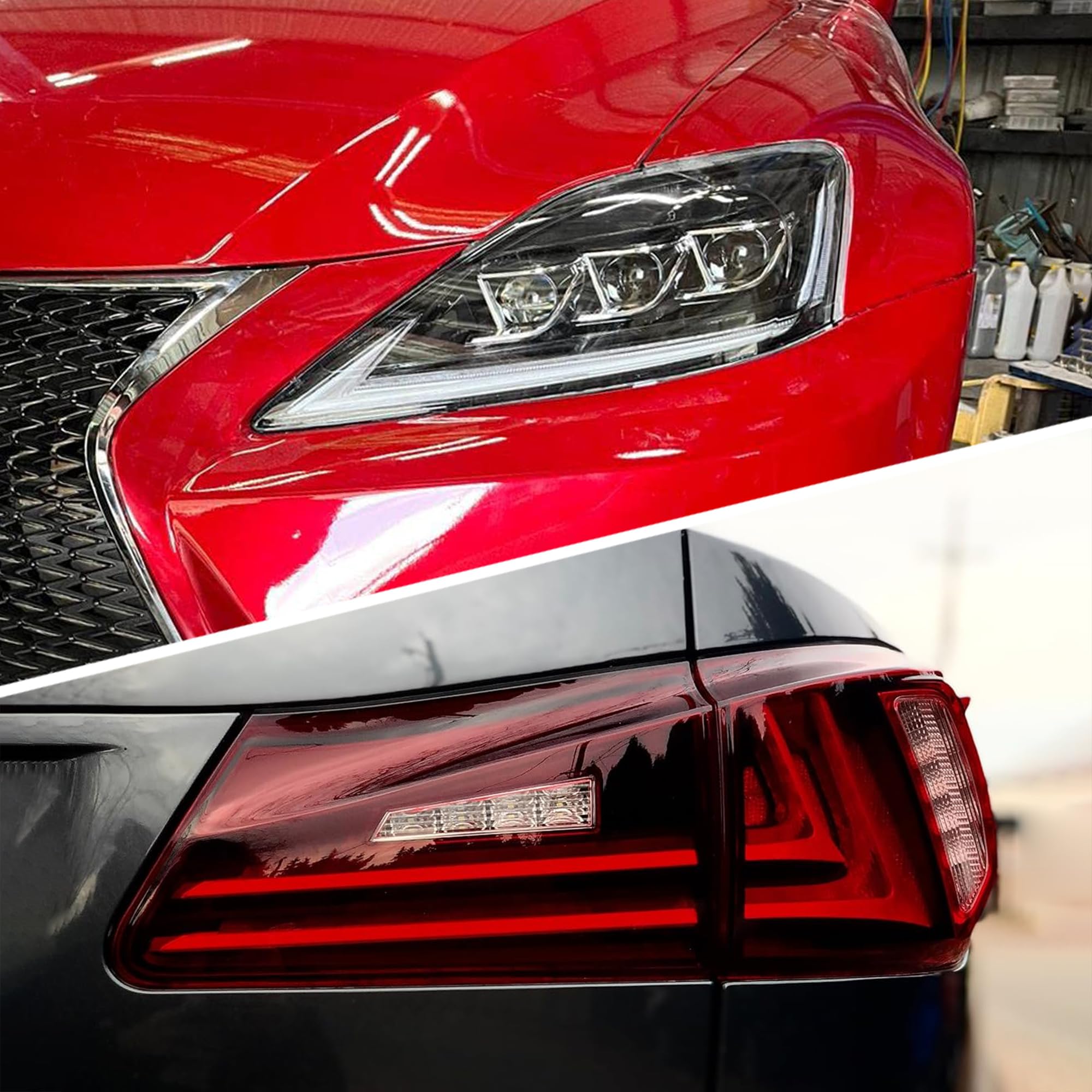 Amazon.com: VLAND Led Headlights and Tail Lights Compatible with
