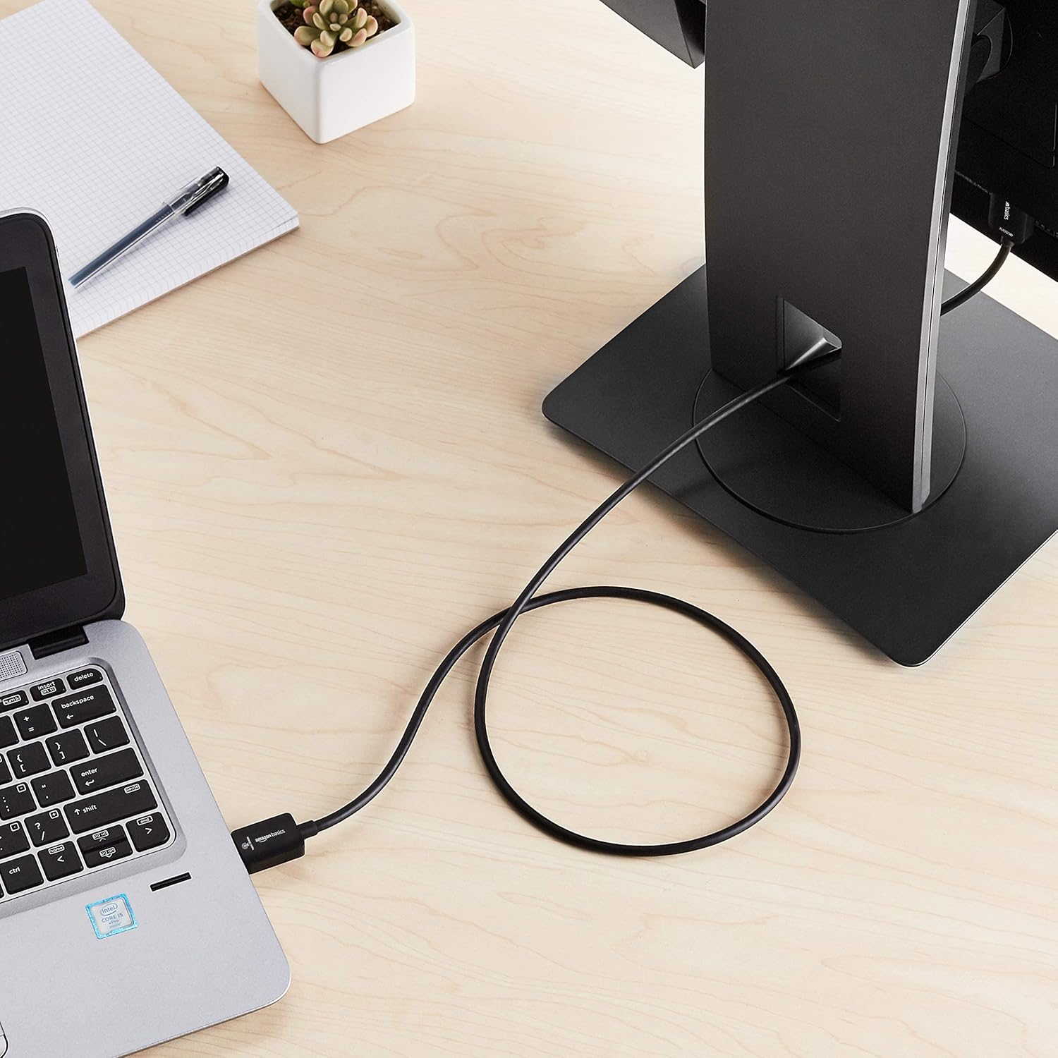 Connect Your Devices: Amazon Basics 3ft DisplayPort to HDMI 4K Cable