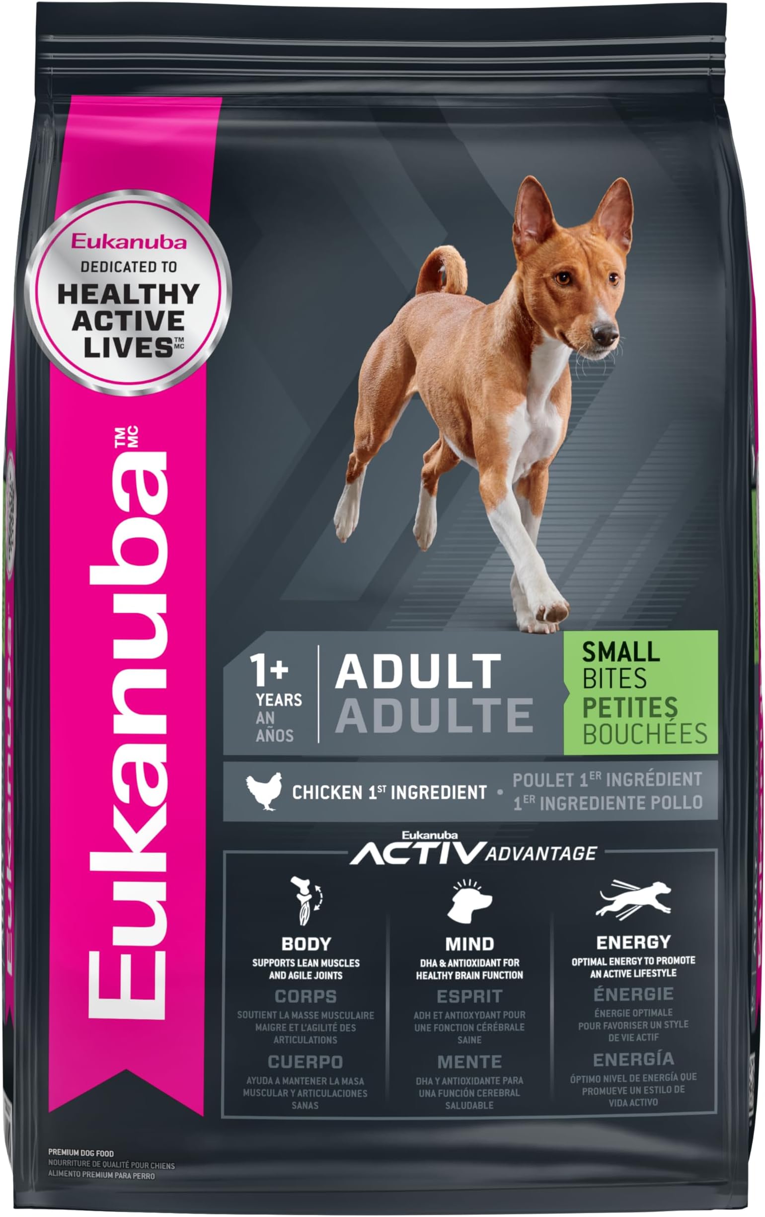 Adult Small Bites Dry Dog Food, 16 lb Bag