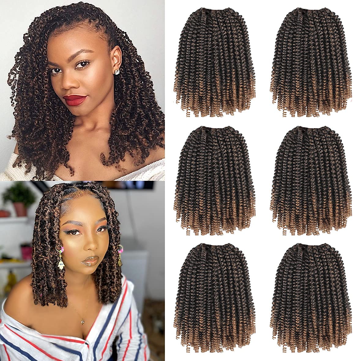 Pachet complet de extensii de păr Xtrend Spring Twist