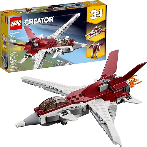 LEGO Creator 3 en 1 Futuristic Flyer 31086 Kit de construcción (157 piezas)