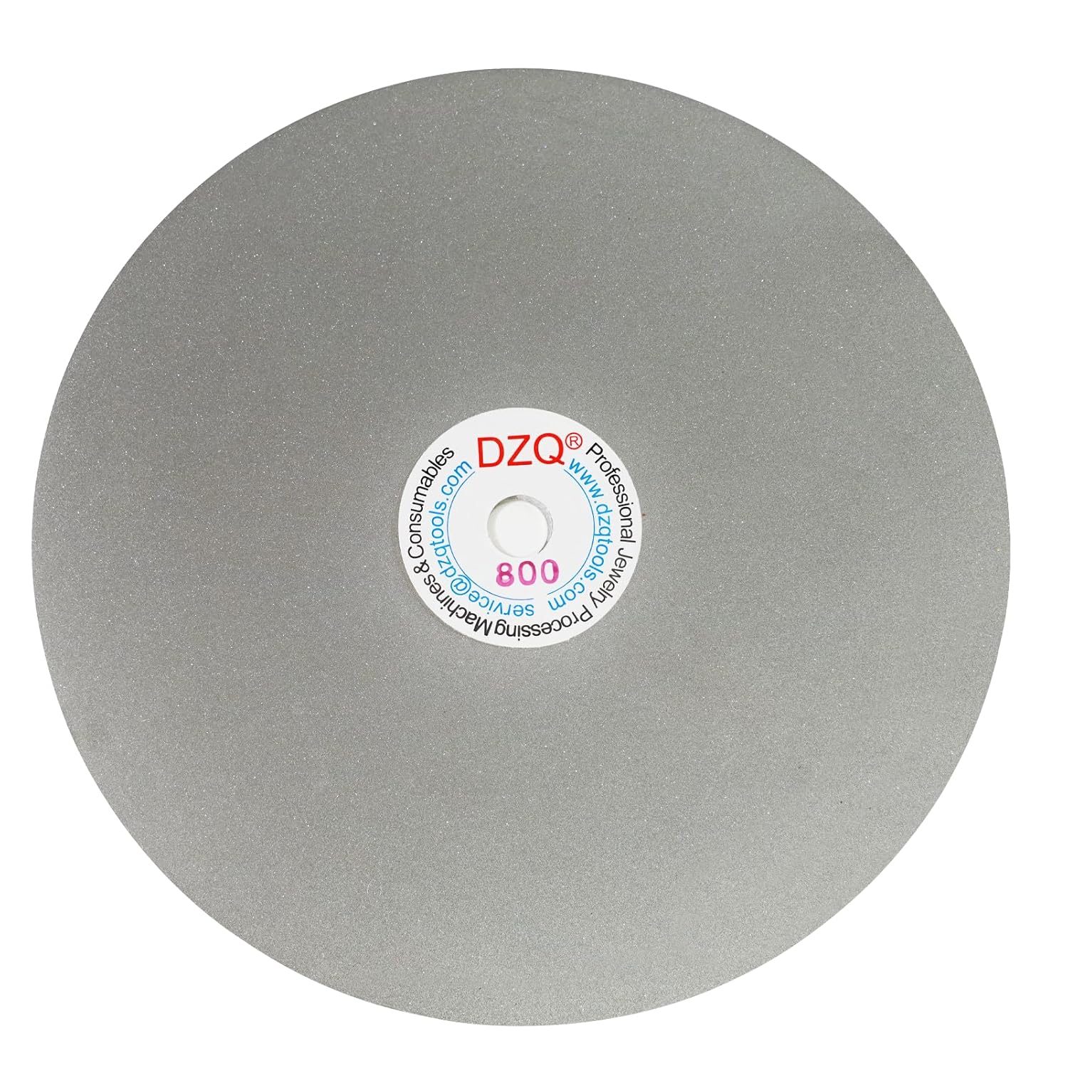 DZQ 6 Inch Grit 3000 Diamond Flat Lap Wheel Disc 6" x 1/2" Arbor Hole Abrasive for Cutting or Sanding Stone and Glass