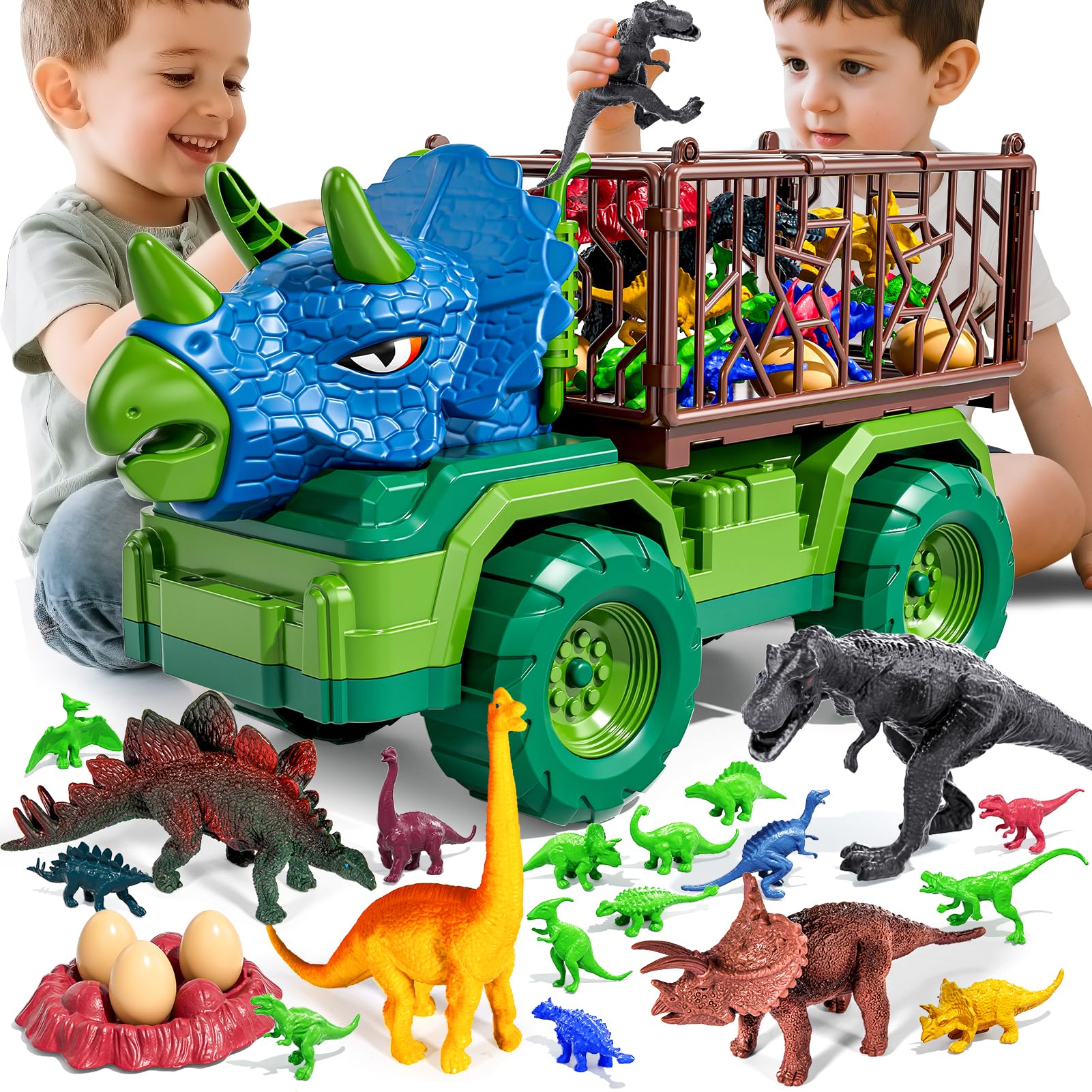 【大量】TRICERATOPS FC・ライブグッズ まとめ売り 未使用多数 Amazon.com: Guminnara 22 in 1 Triceratops Dinosaur Truck Toys for