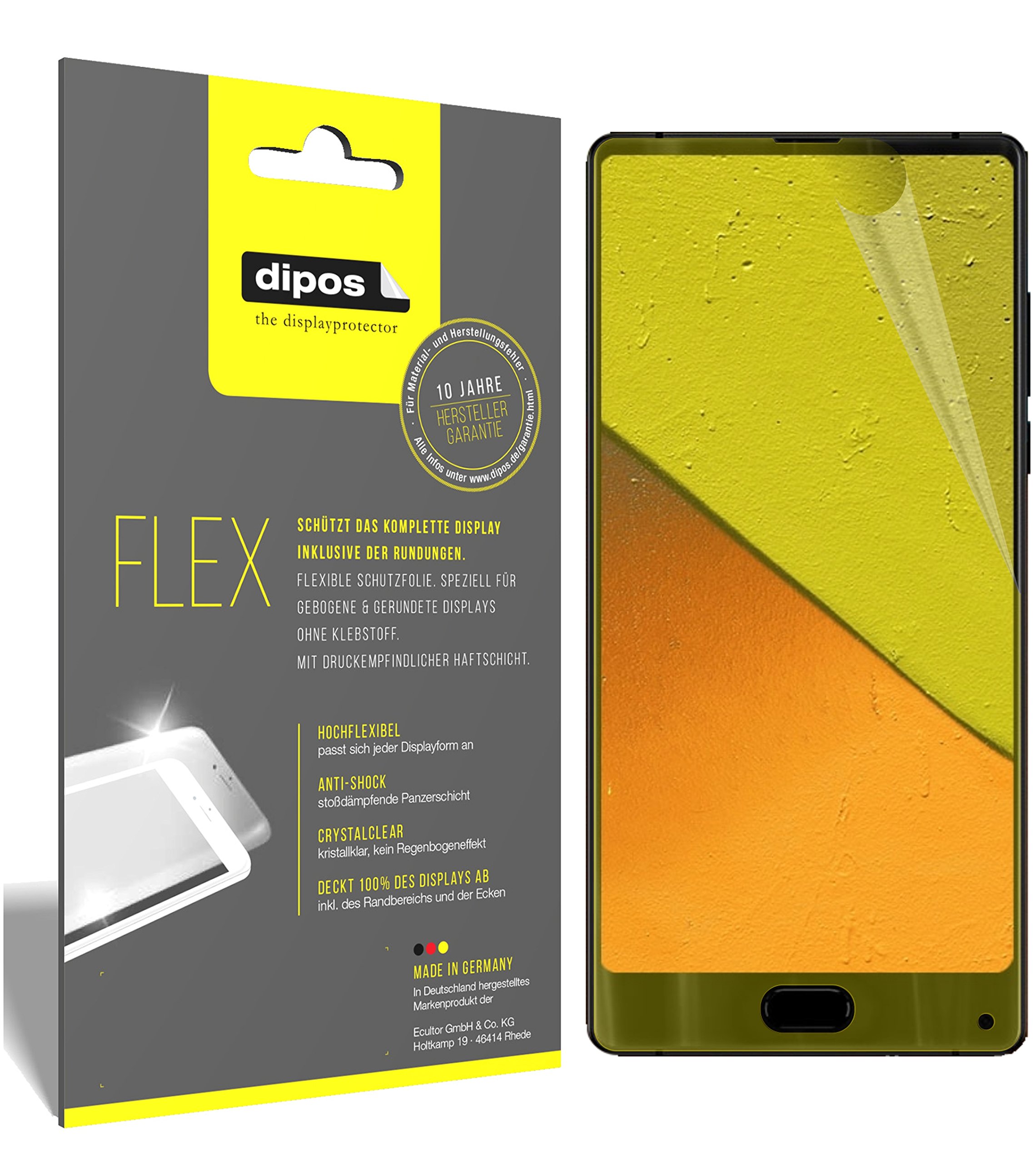 6x Pellicola per Maze Alpha Protettiva Protezione Schermo Cristallo dipos