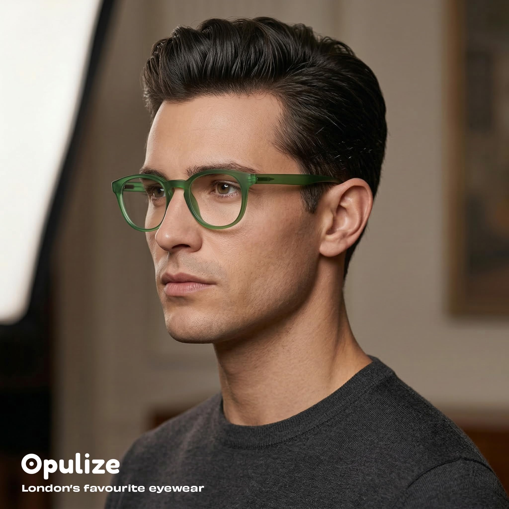 OPULIZE Pop Gafas de Lectura Pack de 2 Redondas Violeta Mate — view 6