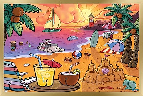 Miniatura 6 de Trends International Brian Cook Butts on Things - Beach Wall Poster