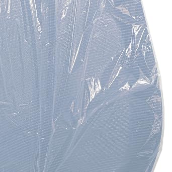 JMU 125Pcs Dental Full Chair Cover, 29 x 80 Disposable Clear Plastic Sleeve Protector