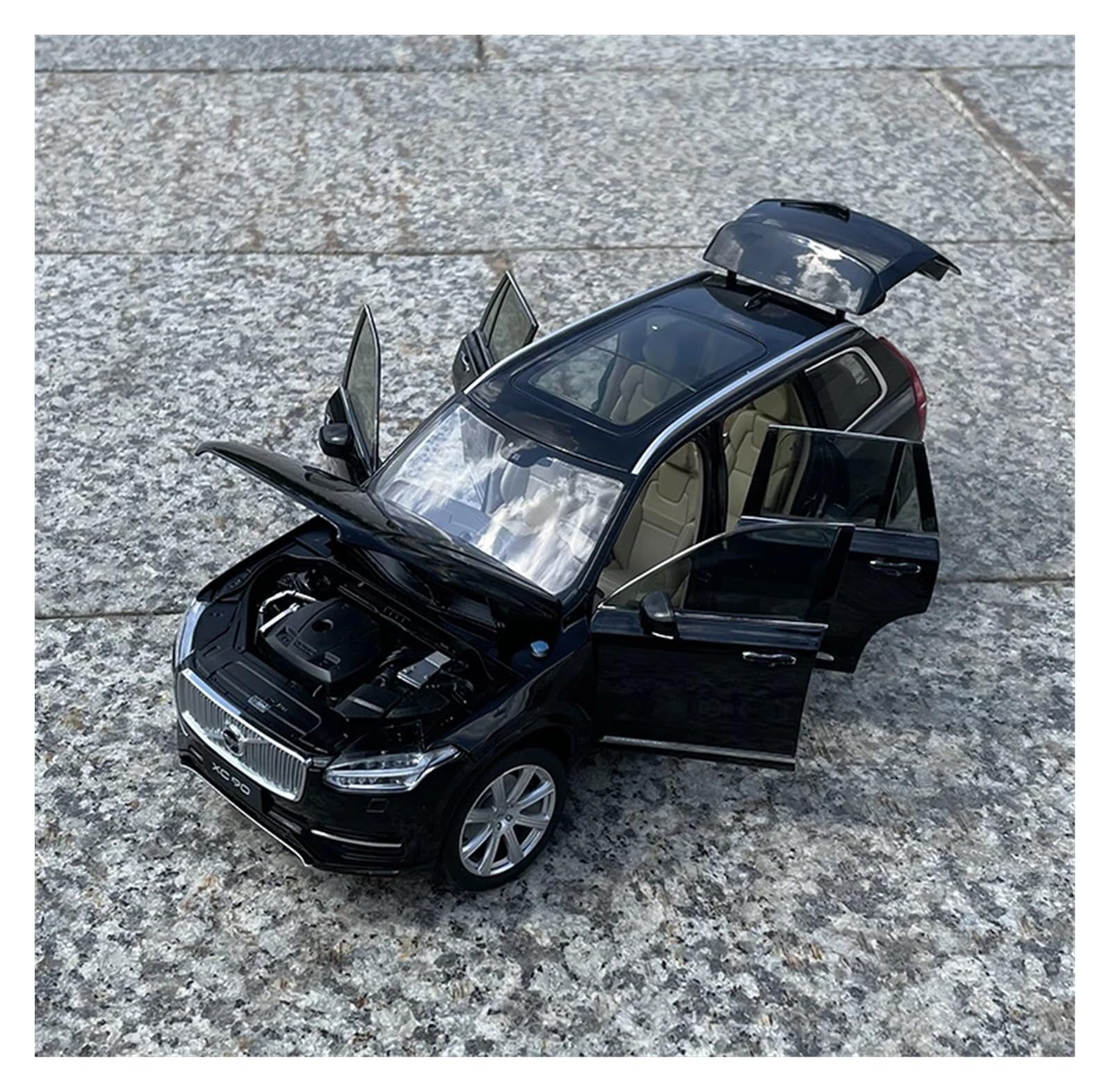 Amazon | ミニカーモデル 1:18 ボルボ XC90 SUV ダイキャスト メタル