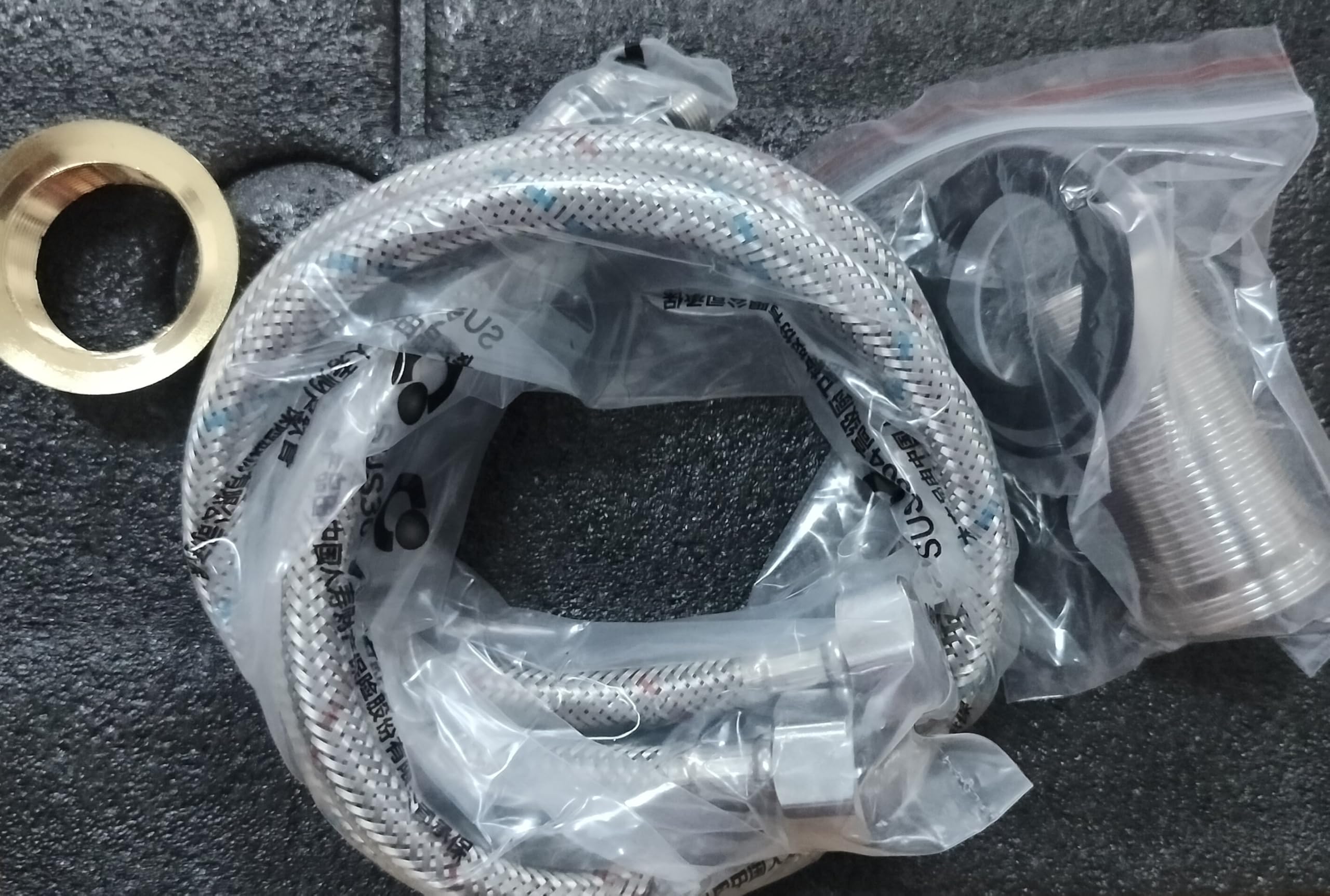 Single Lever Mixer Brushed Golden