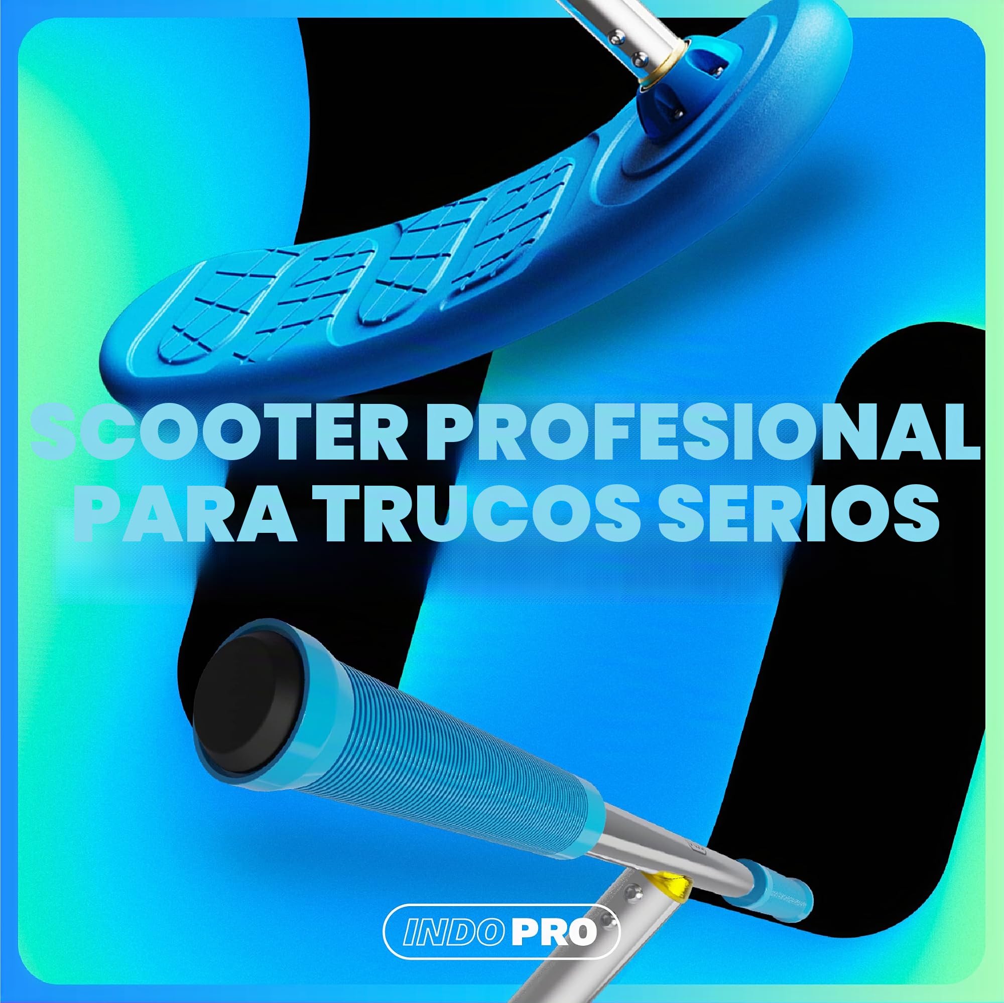 Indo Bug - Trampolín Scooter 2021, Azul