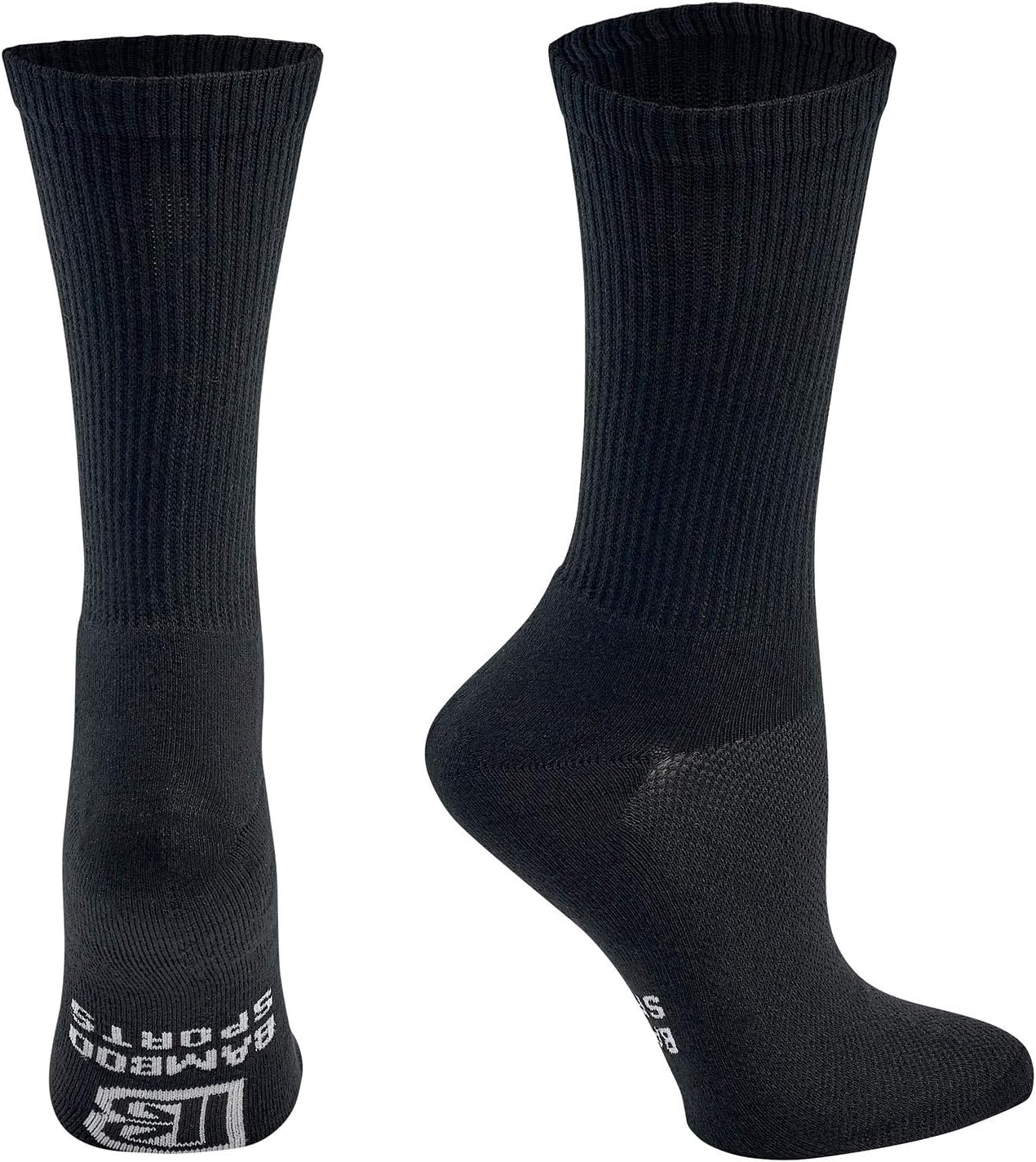 Mens Crew Socks - Comfortable Odor Eliminating & Moisture Wicking - Image 5