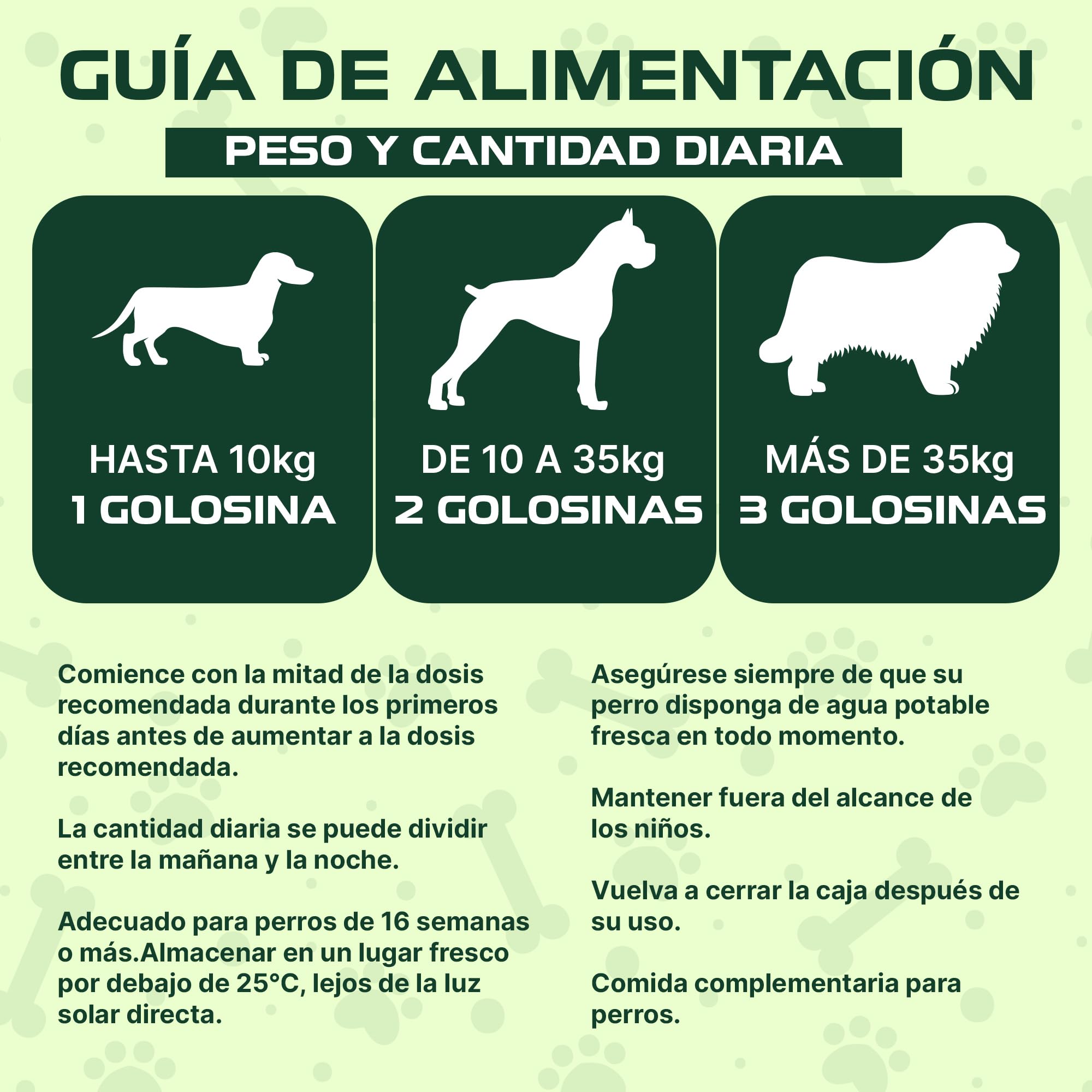 Condroprotector Perros, 150 uds, 100% Natural, Articulaciones y Cartílagos, Antiartrosis con Glucosamina, Condroitina, MSM, Ácido hialurónico, Colágeno, Omega 3 y 6, Vitaminas C y E — view 5