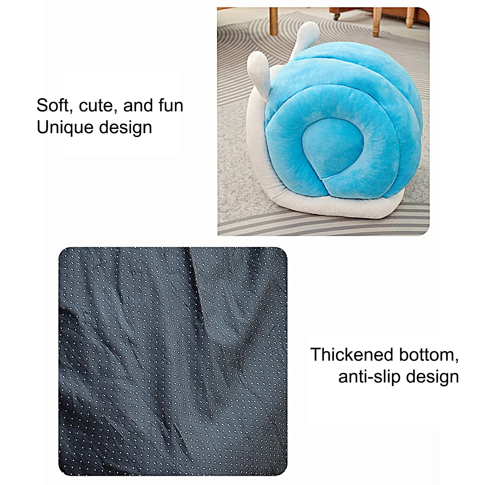 Cuccia Per Gatti Chiusa A Forma Di Lumaca Caldo E Chiuso Per Animali | Cuccia Per Gatti Coperta Per Inverno Viaggio Auto Campeggio Stanza E Rifugio