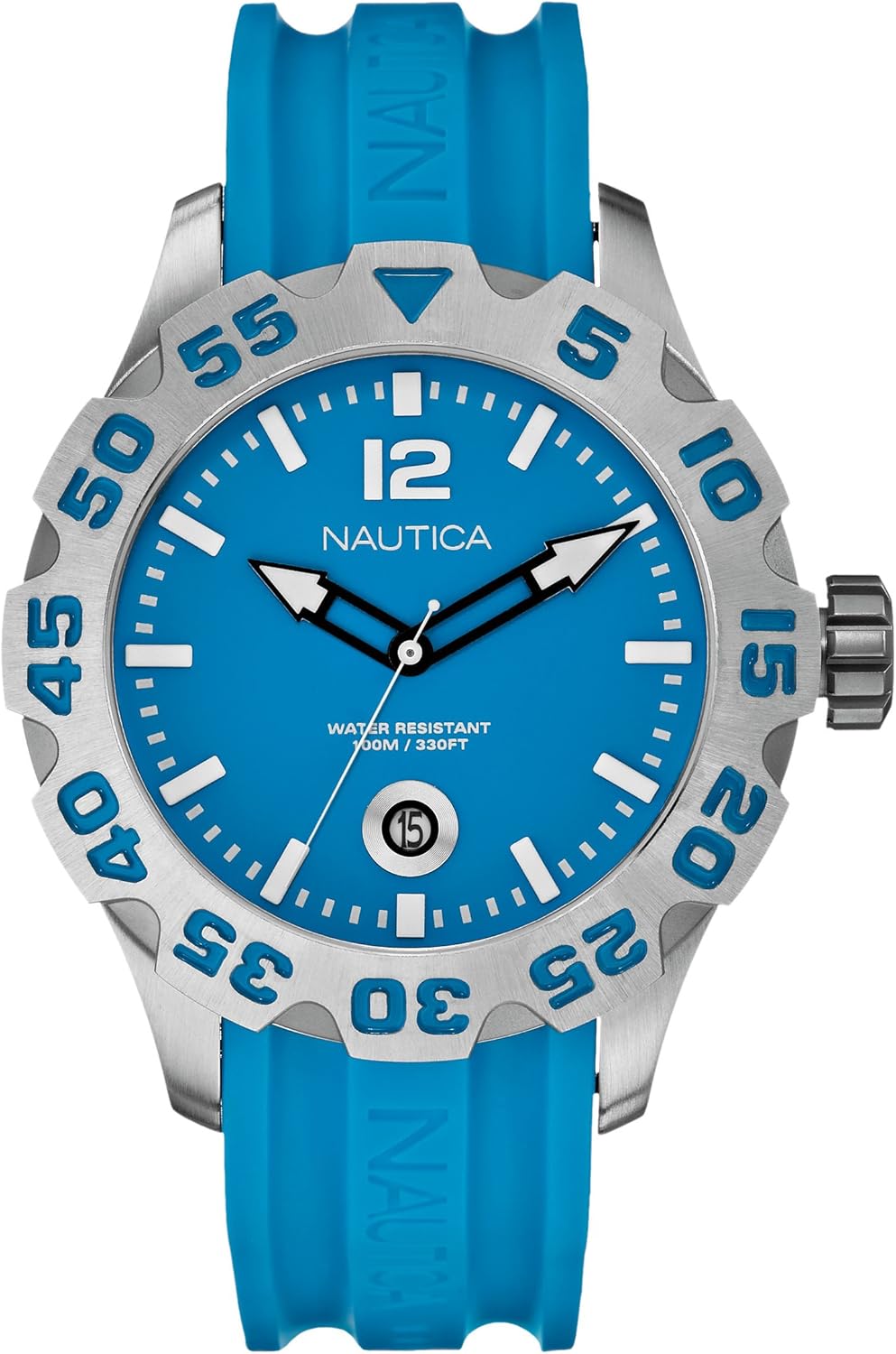 Nautica Men's BFD 101 Watch A14602G with Blue Dial and Blue Resin Strap :  Amazon.co.uk: Watches
