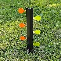 Vista 7 de Highwild Airsoft BB Gun Dueling Tree Metal Swing Shooting Target - Rated for .22/.177 Caliber Shooting Practice