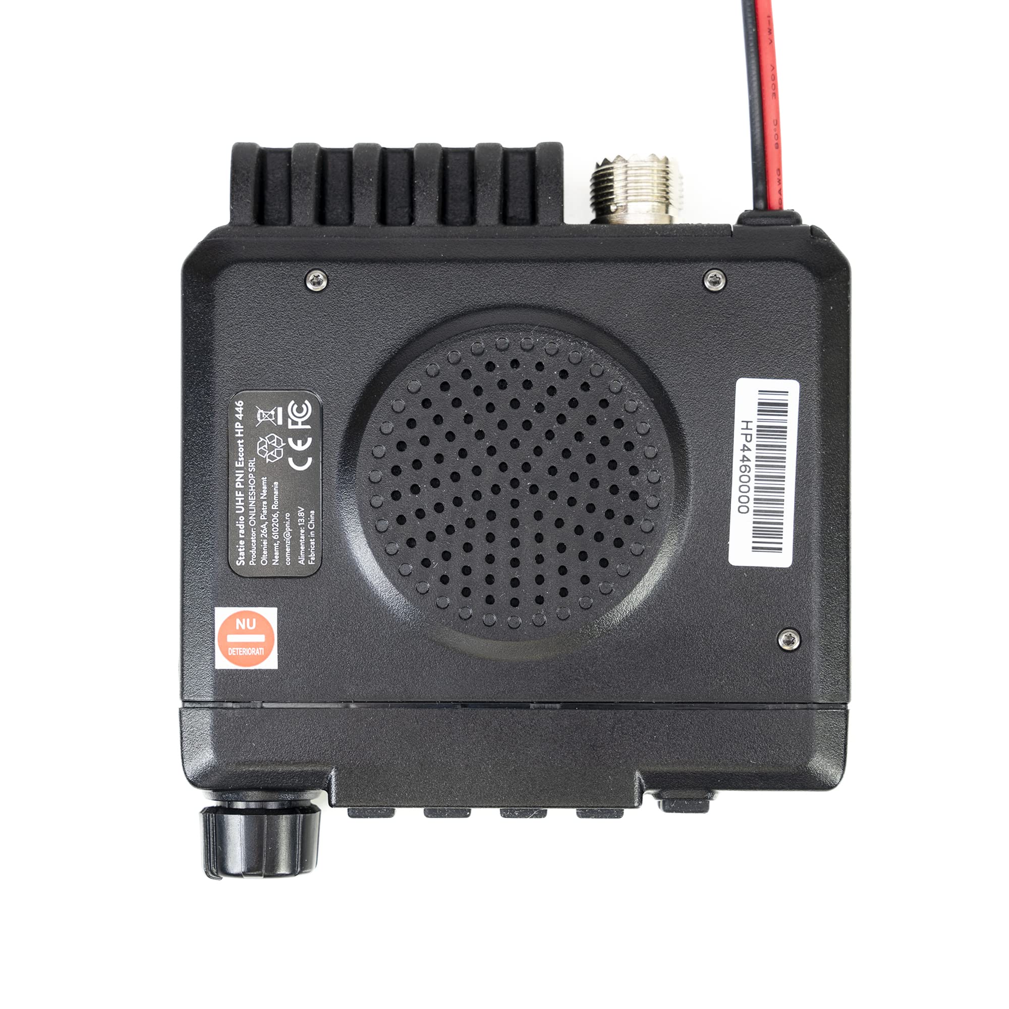 PNI Escort HP 446 CB UHF Radio 199 canaux ASQ 9 Niveaux Scan Dual Watch CTCSS-DCS Puissance Max 15 W Fonction NRC