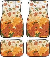 Vista 16 de Alfombrillas de coche con diseño de rosas azules, 4 piezas, antideslizante, con parte trasera de goma, alfombras resistentes para automóvil