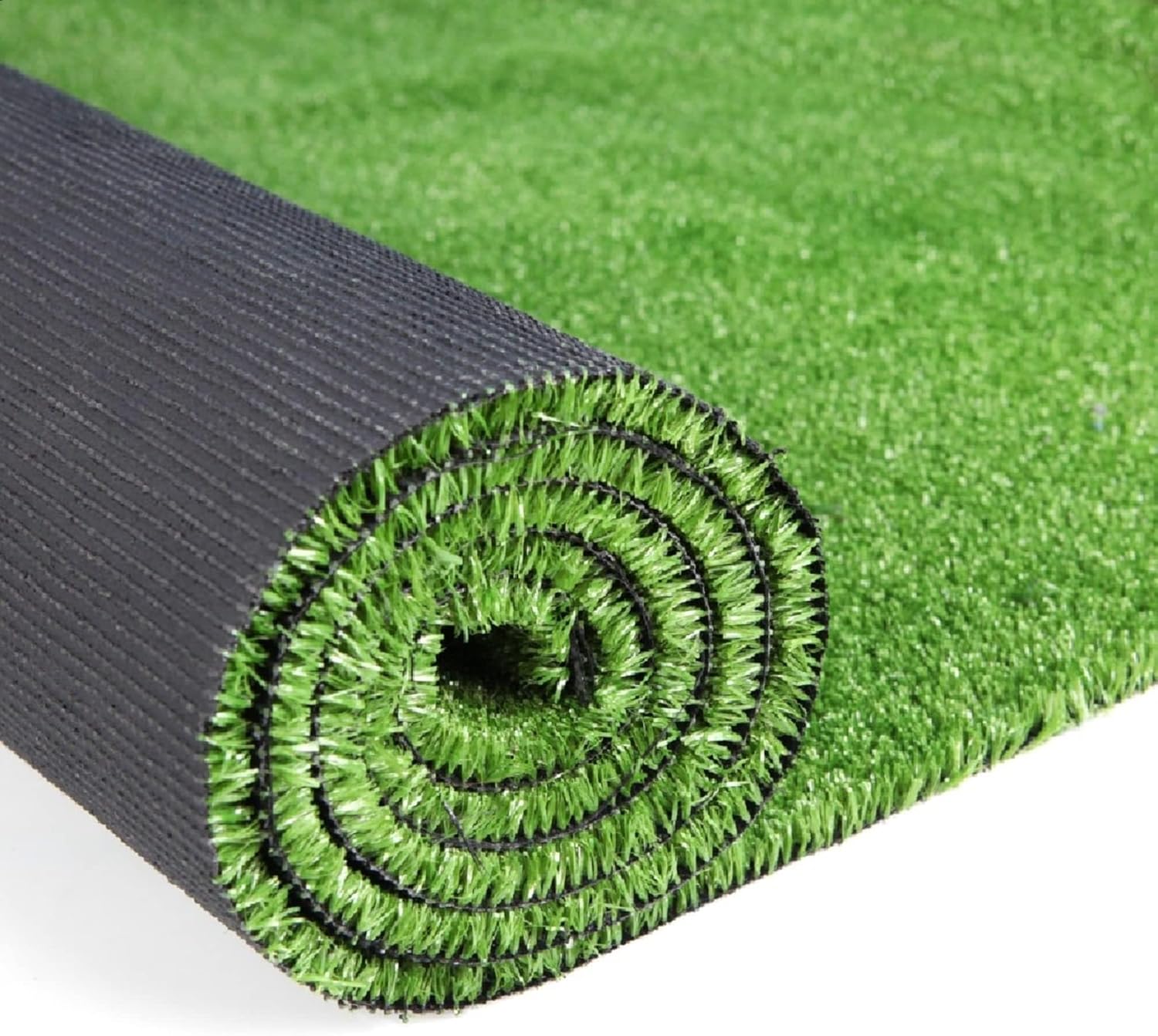 Realistic 1.77 Inch Artificial Grass Turf,4X10 Feet, Luxurious High Dense Grass Mat for Indoor Outdoor Pet Garden Landscape Patio