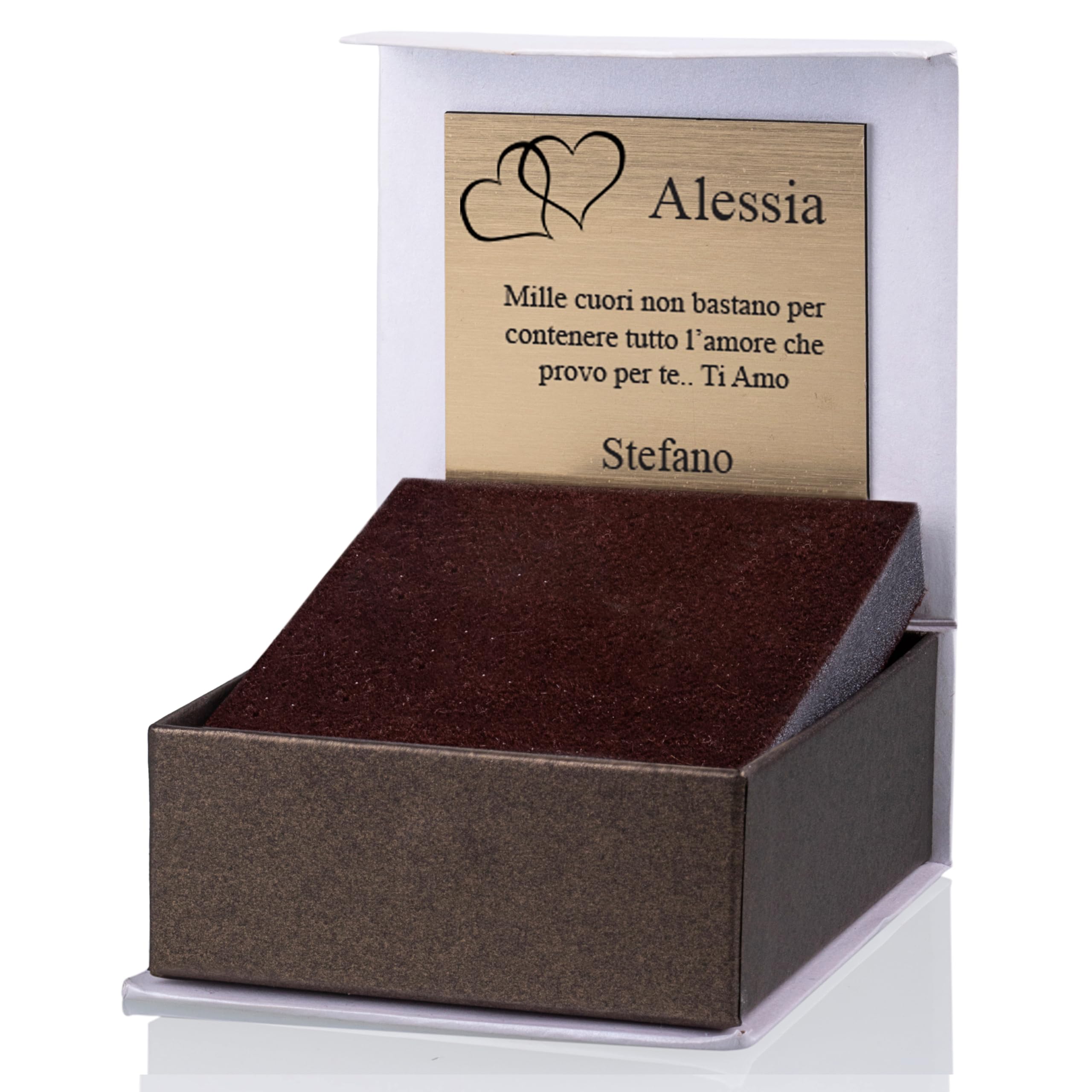 Sakrami Bracciale Tennis in Argento 925 con Zirconi Bianchi Rotondi – Disponibile in Tre Misure – Gioiello Elegante Donna, Ragazza + Confezione Regalo Personalizzata