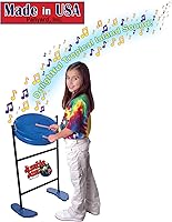 Vista 5 de Panyard Jumbie Jam - Kit de tambor de acero auténtico acabado cromado con soporte de tubo