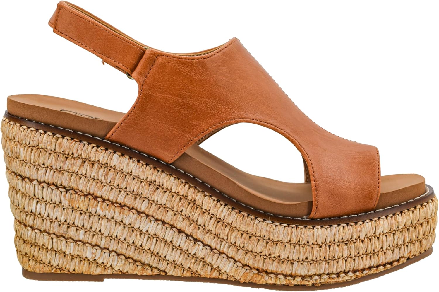 Corkys Footwear Women's Freddie Wedge Sandals with 3.75-Inch Heel and 2-inch Platform- Comfort-Enhancing EVA Insoles, and Stylish Jute Wrapped Bottom Design