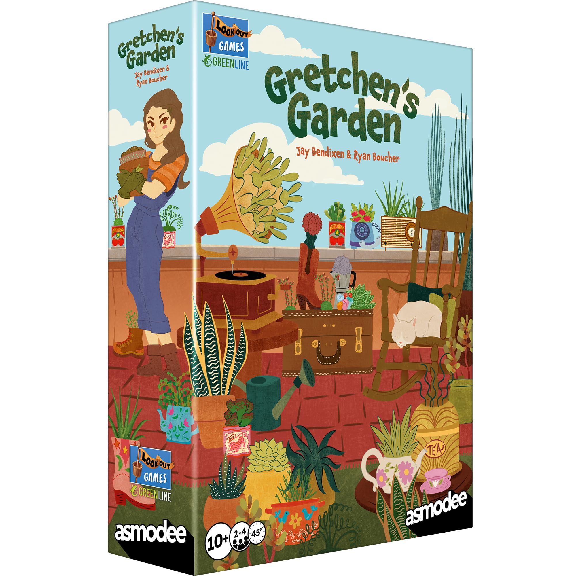 Asmodee | Gretchen's Garden | Board Game | Ages 10+ | 2-4 Players | 45+ Minutes Playing Time