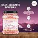OS Agrova Himalayan Rock Salt Granules 1kg Natural, Unrefined, Mineral-Rich Pink Salt for Cooking, Bath, and Wellness. gallery image