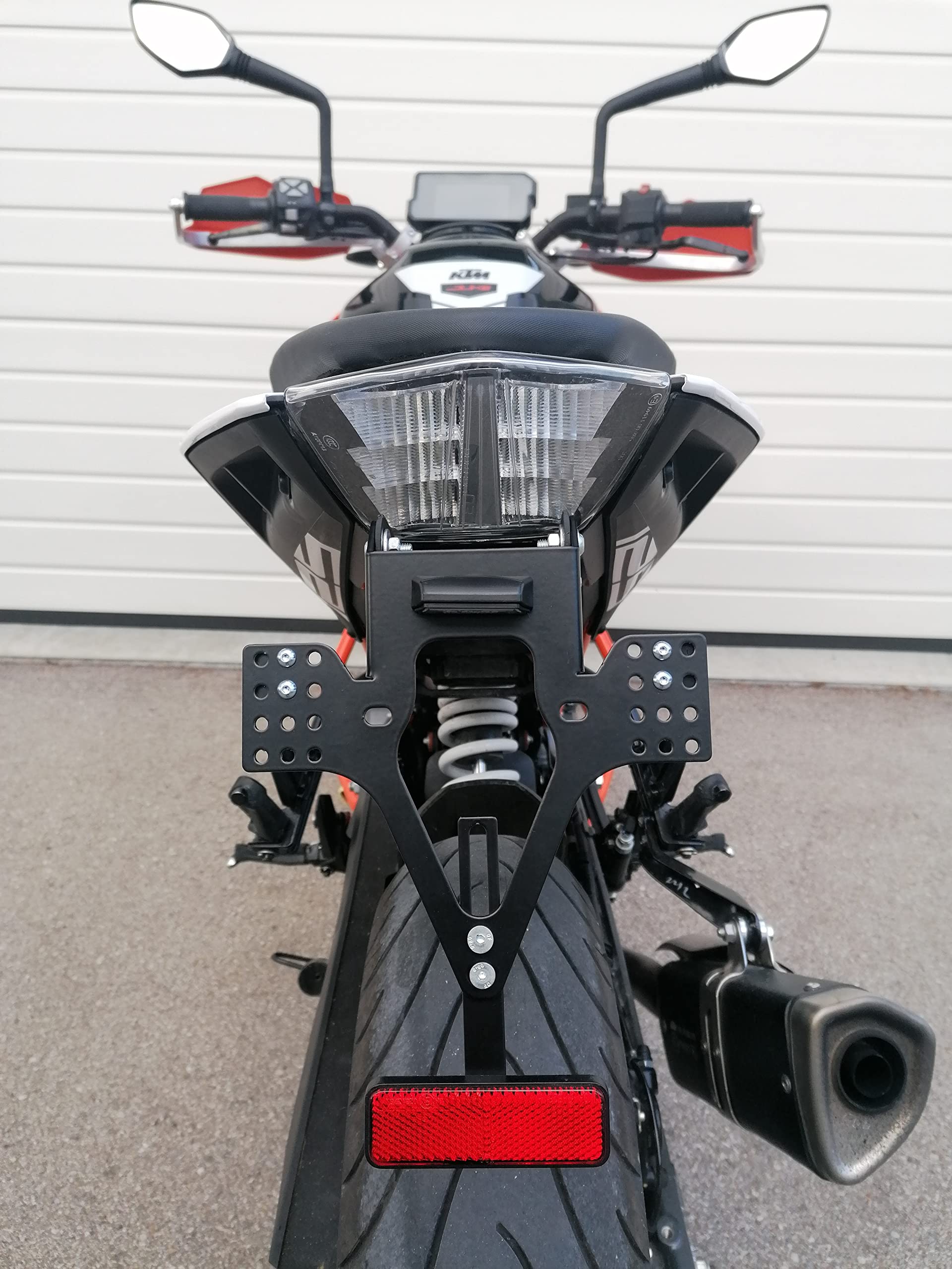 Kurzer Kennzeichenhalter Für KTM Duke 125/390 Ab 2024 - EVO GroFaTec