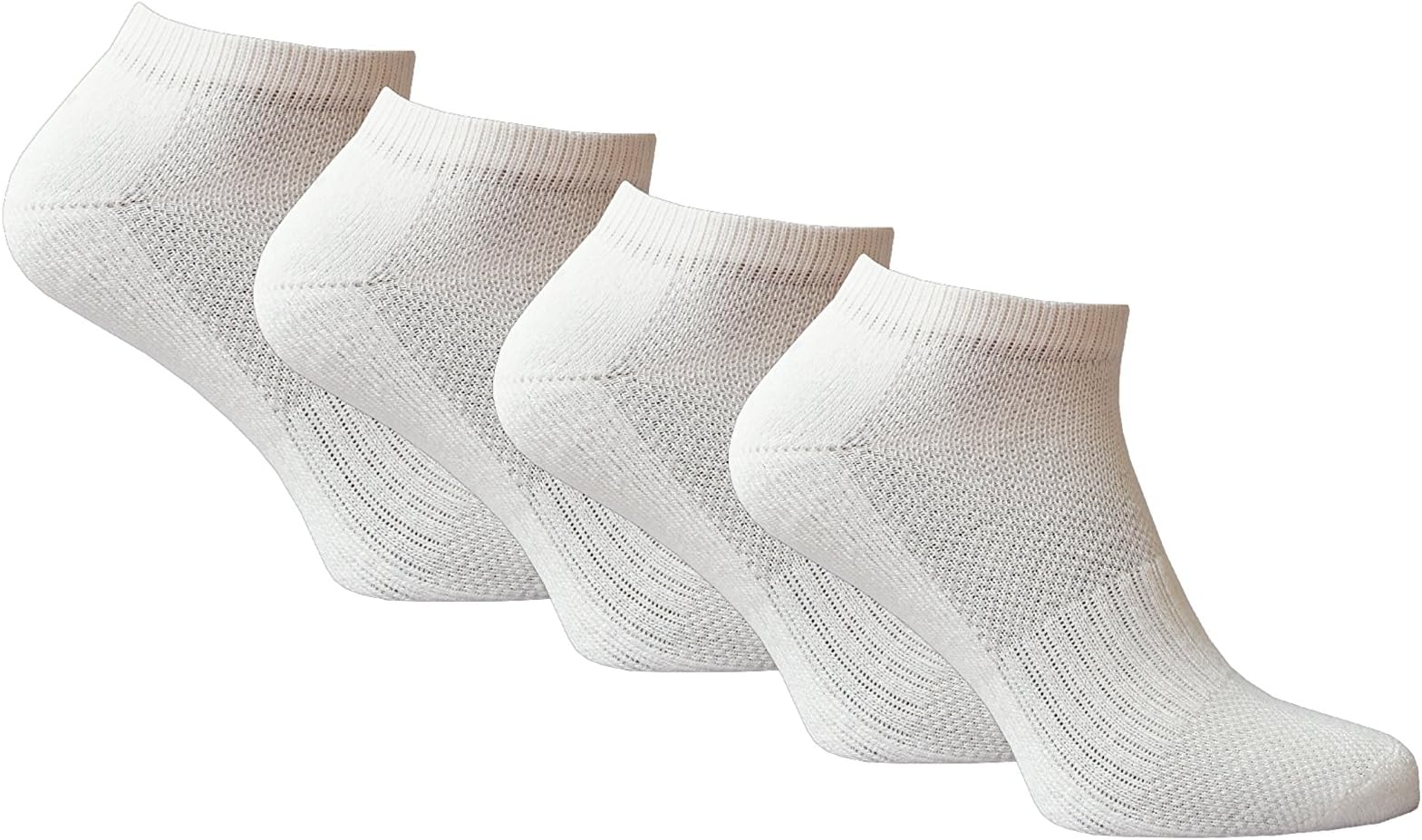 Sport Antibacterial Bamboo Premium Low Cut Socks Raftaar® Running Trainers Gym Athletics Size 7-9 & 9-12