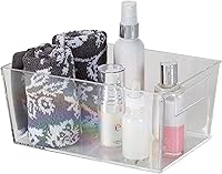 Vista 5 de Simplify Bolsa de almacenamiento multiusos mediana Contenedor de plástico con asas Baño Oficina Cocina Organización Accesorios