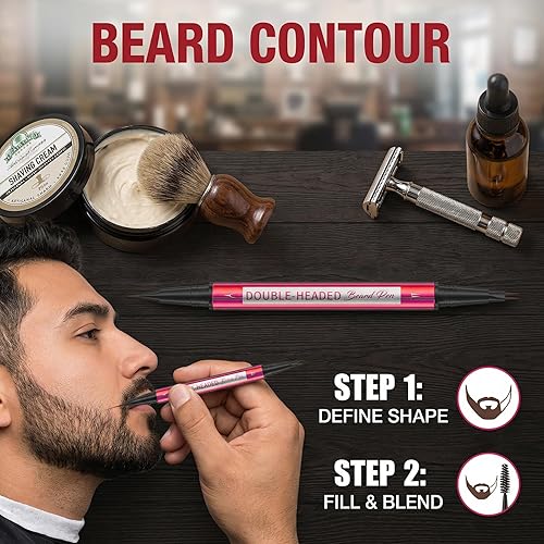 Miniatura 5 de Bolígrafo de doble cabeza, trazos ultraprecisos similares al cabello, maquillaje de larga duración, puntas de precisión de 0.001 in, disponible en