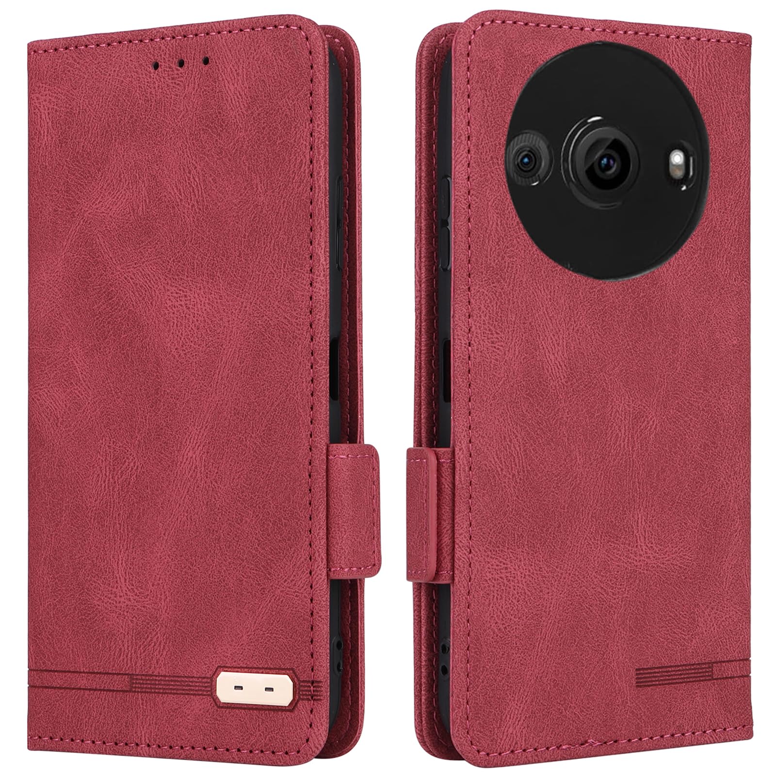 Amazon.co.jp: AQUOS R8 pro ケース 手帳型 【 ストラップ 同梱 】適用