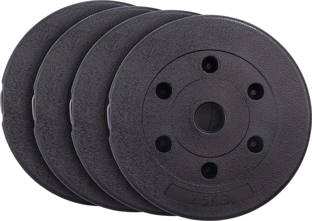 PEARL Sports Hantel: 2in1-Kurz- und Langhantel-Set, 29 kg, verstellbar, Sternverschlüsse (Kurzhantel, lang Hantel, Trainer)