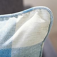 Vista 3 de SAFAVIEH Home Collection PLS7184A-1220 - Sofá rectangular de cuadros a cuadros de 12 x 20 pulgadas, para sala de estar, dormitorio, almohada