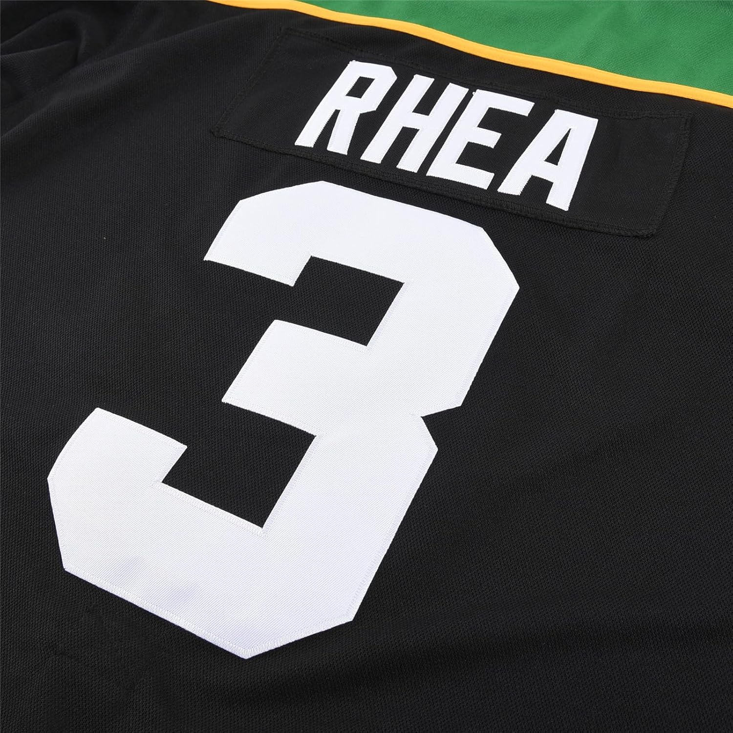 Men's Ross The Boss #3 Rhea Hockey Jersey St John's Shamrocks Ice Hockey Shirts with EMHL Patch - Image 2