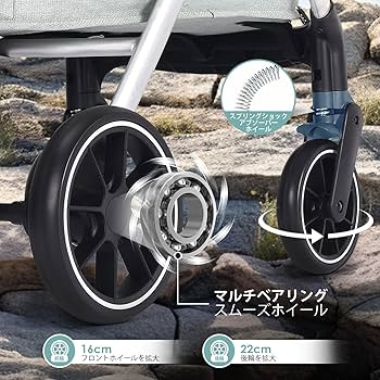 Amazon.co.jp: BEBEROAD PETS X6 ペットカート 猫 中型犬 バギー