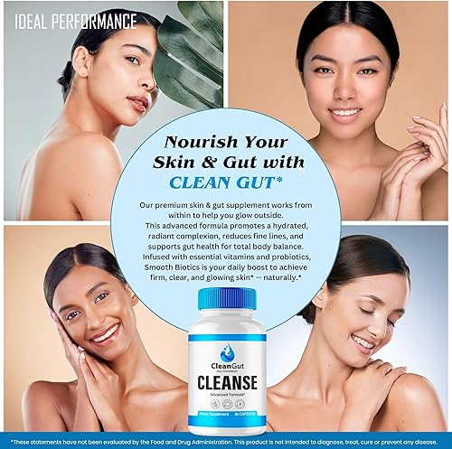 Miniatura 6 de Cápsulas Clean Gut, píldoras oficiales de CleanGut para mujeres, fórmula natural de máxima fuerza para apoyar la salud intestinal y el bienestar