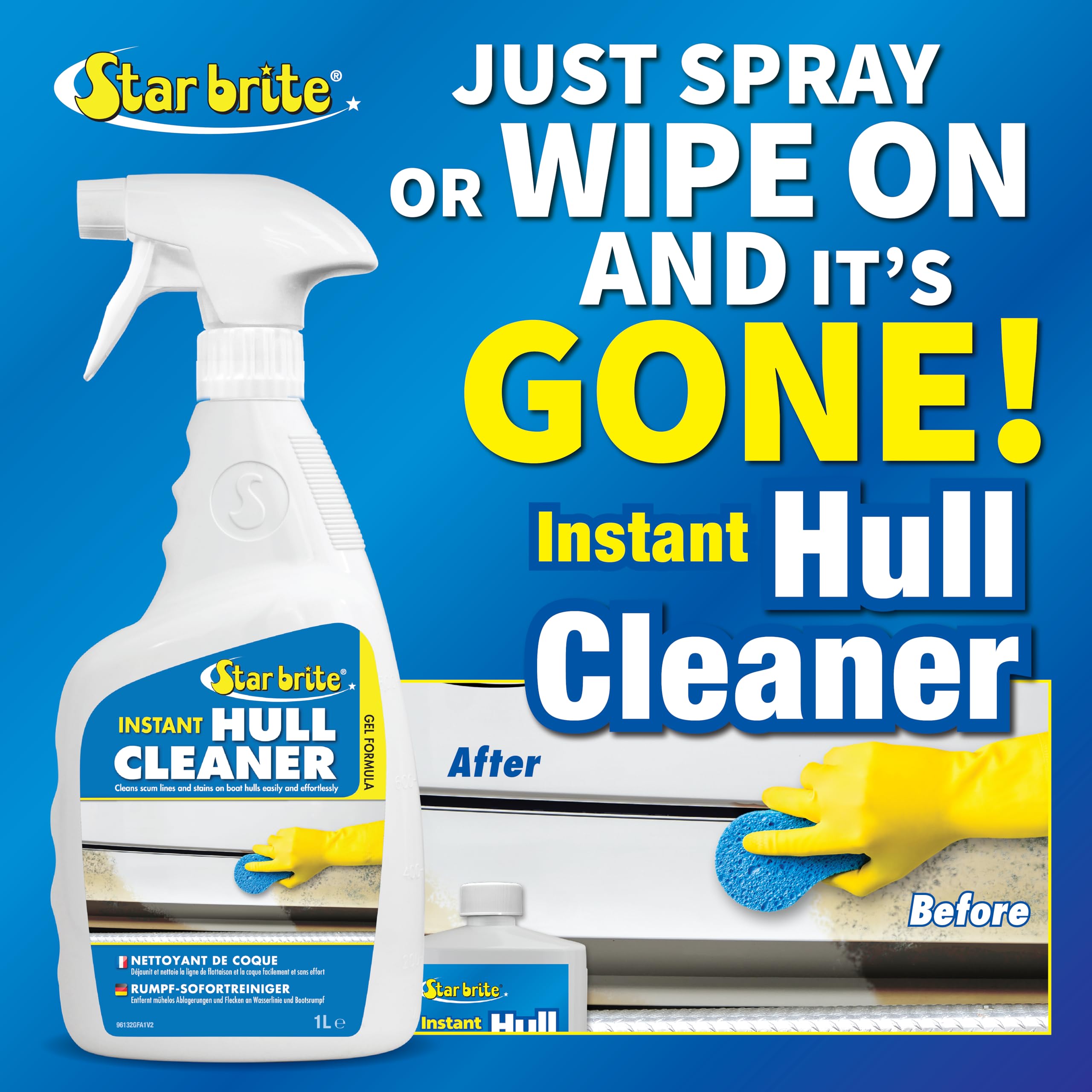 STAR BRITE 478238 detergente per Guscio, Bianco