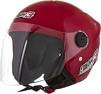 CAPACETE ABERTO PRO TORK NEW LIBERTY 3 SOLID VERMELHO TAM. 56