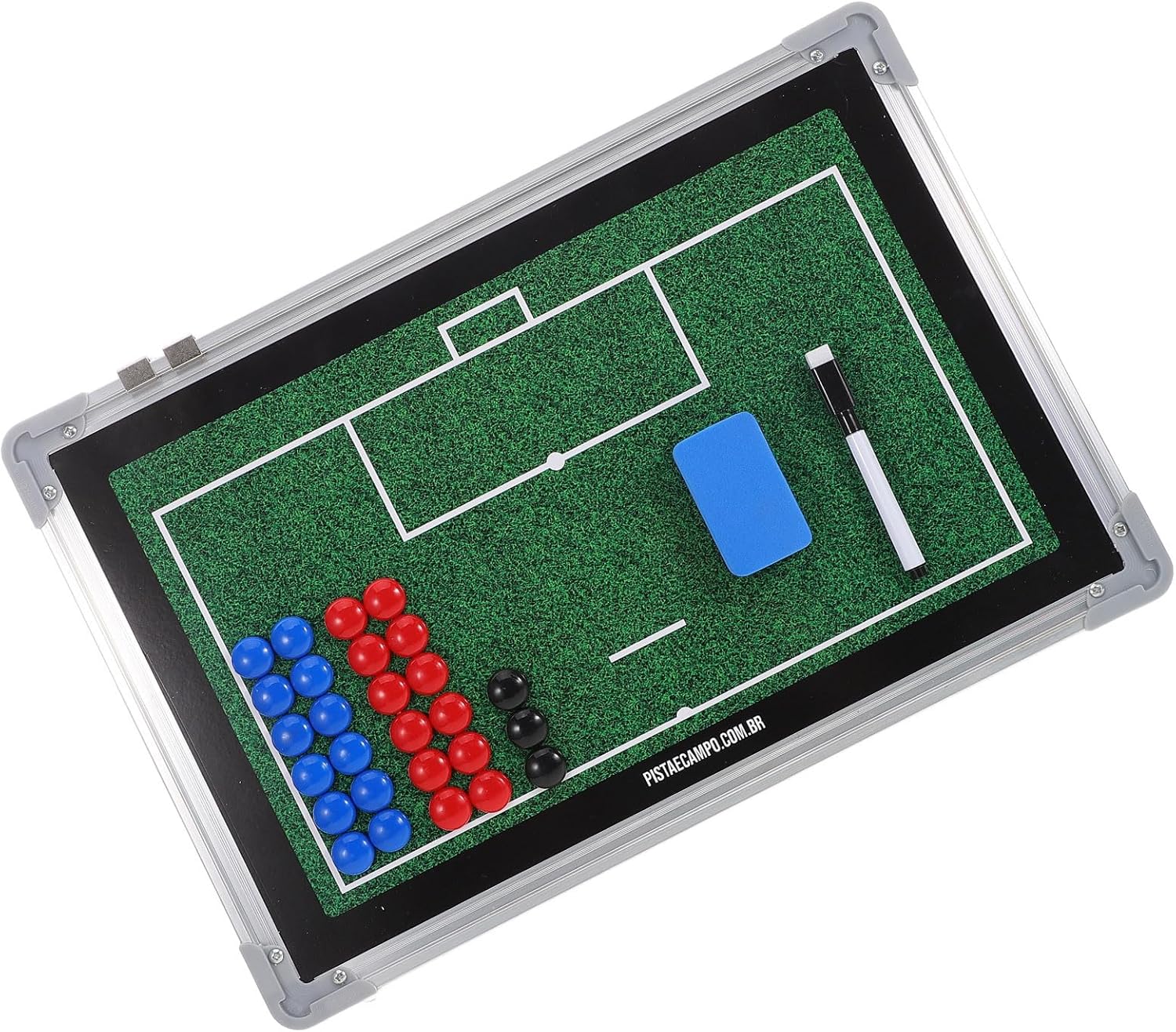 NOLITOY Football Coaching Board Soccer Tactical Dry Erase Aluminum Alloy Sports Ball Match Board for Coaches Training and Strategy Planning