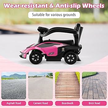 Amazon.co.jp: Costzon 幼児用プッシュカー 3イン1