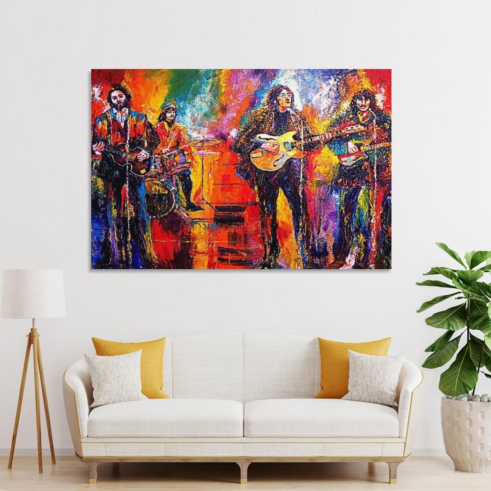 Amazon.co.jp: ビートルズ 絵画 The Beatles クール ポスター 壁アート