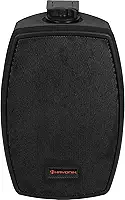HAYONIK, Caixa Ac. Passiva p/Ambientes Ext/Int, IP56, 100W, 2 Vias, Woofer 5,25", Tweeter 0,52" Mylar Dome, Tela/Suporte Alumínio, Gab Polipropileno, 90dB, Resp Freq 75-20KHz, 50W RMS - HSP560O Preta