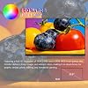 Monitor Portátil QQU de 23.8" Pantalla Grande, IPS 100Hz, FHD/HDR Gaming Monitor con Soporte y 2 Altavoces para Laptop PC MacBook Phone PS4/PS5 5