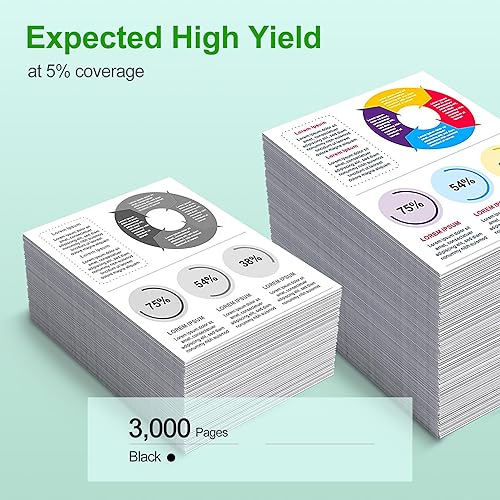 Miniatura 3 de Cartucho de tóner remanufacturado C310 C315 repuesto 006R04356 para Xerox C310 C315 (paquete de 2 negro)