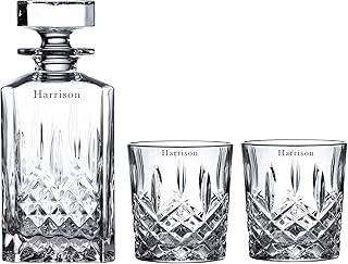 12 Fifty Anniversary Gift Ideas Honoring A Lifetime Of Love 48 Marquis by Waterford Personalized Markham Square Decanter Set, Includes ...