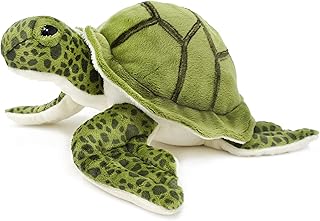 VIAHART Turquoise The Green Sea Turtle - 10 Inch Tortoise Stuffed Animal Plush - by Tiger Tale Toys